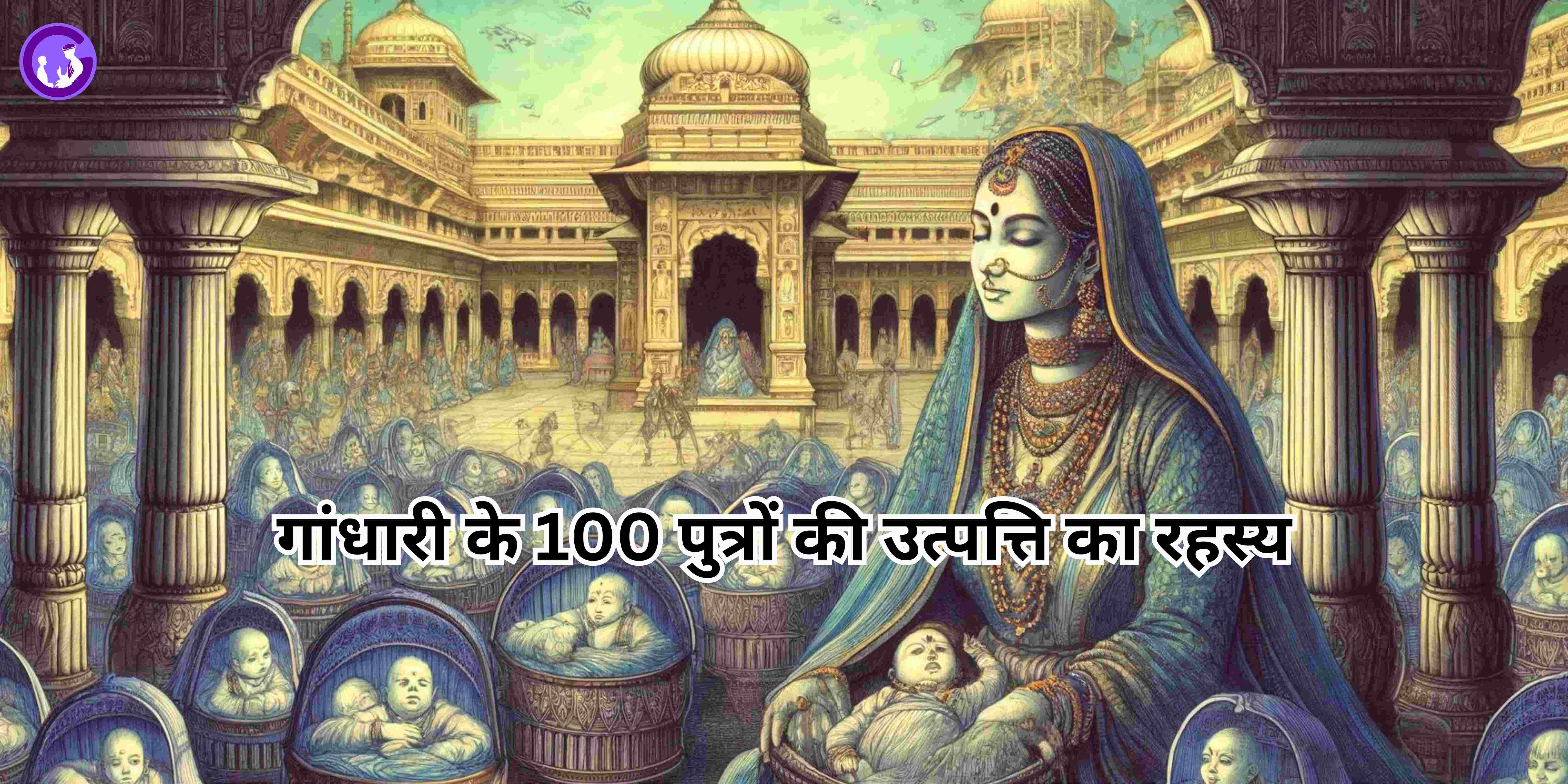गांधारी के 100 पुत्रों के जन्म का रहस्य